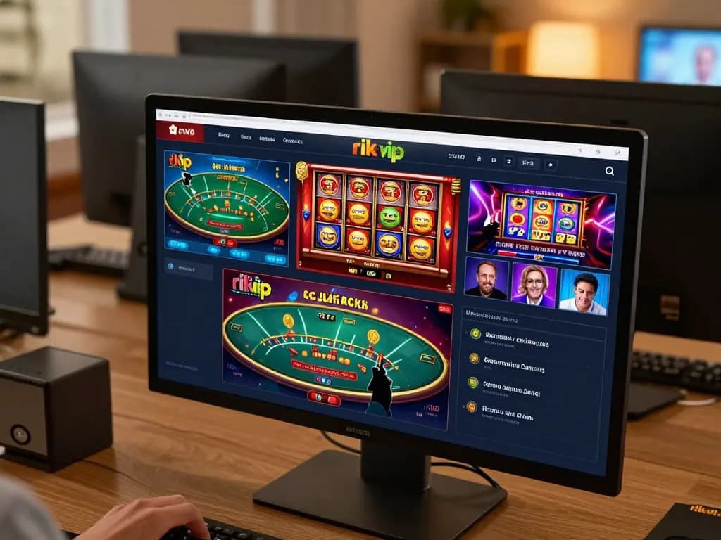 Play engaging games at rikvip's online casino with vibrant graphics and live dealer experience