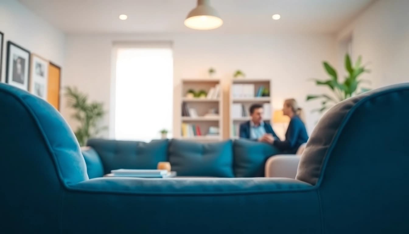Consultation with an affordable psychiatrist in dubai in a serene office setting