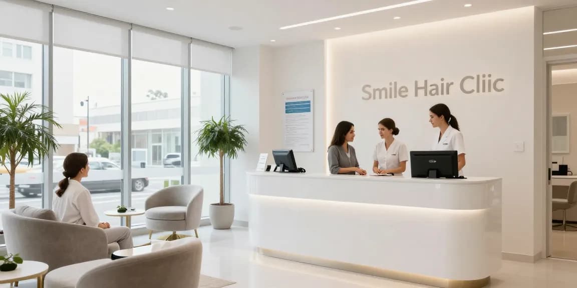 Hair transplant Istanbul clinic environment with compassionate staff providing patient care, promoting wellness.