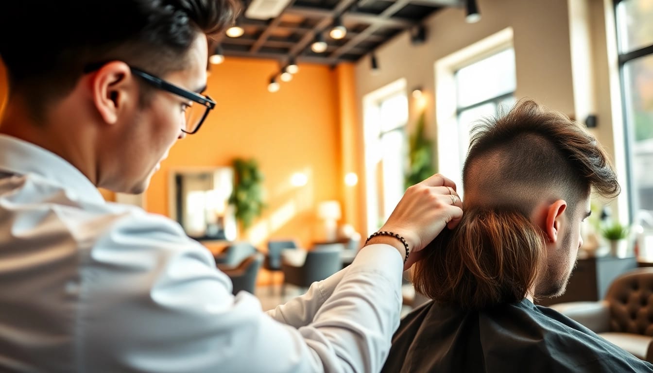 Ace of Fades 212 offers expert hair replacement services in a modern salon setting.