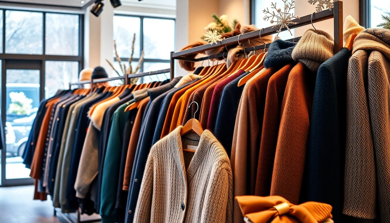 Shop for best deals on winter clothing this season with stylish winter outfits and warm accessories.