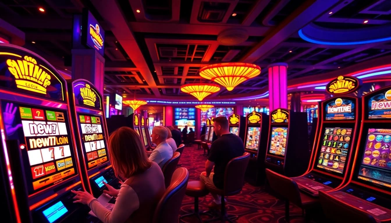 Experience thrilling online slots with new77 login on vibrant, high-energy casino interfaces.