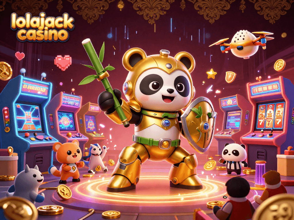 Engage in thrilling gameplay at lolajack casino with vibrant visuals and exciting slot elements.