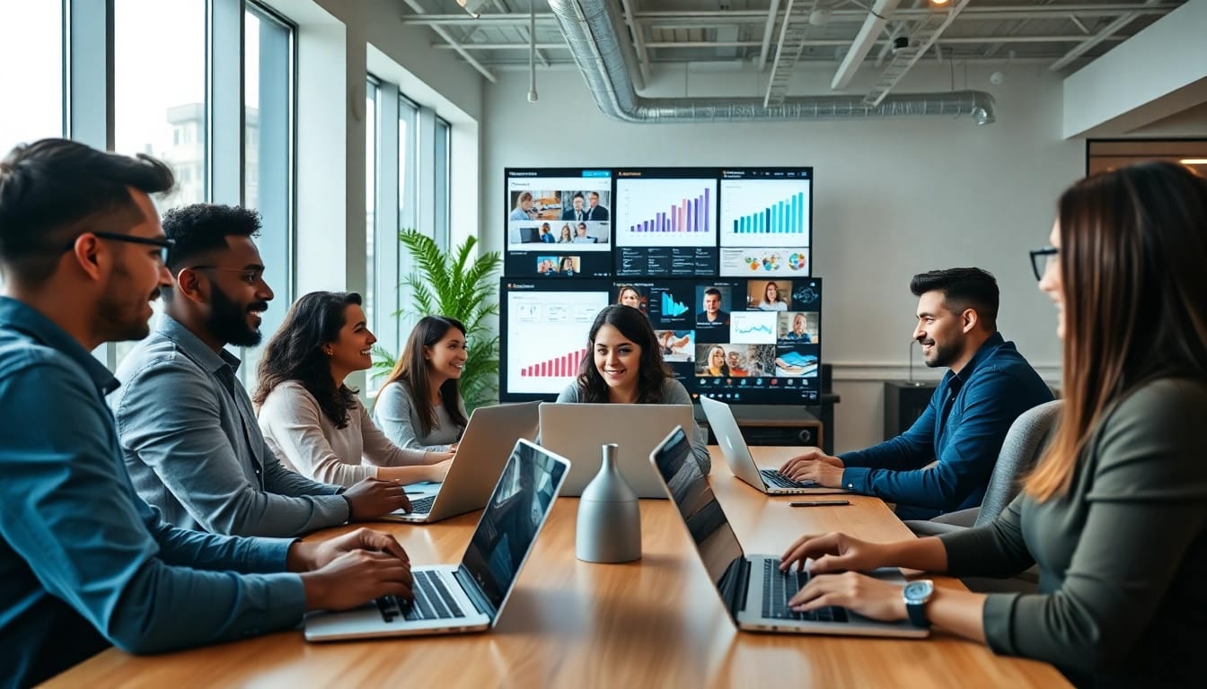 Engage and hire remote salespeople through collaboration in a virtual workspace.