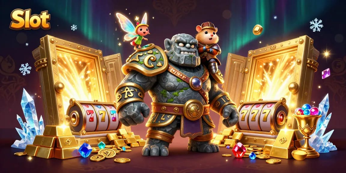 Engage with the vibrant Slot adventure featuring enchanted characters amidst sparkling treasures.