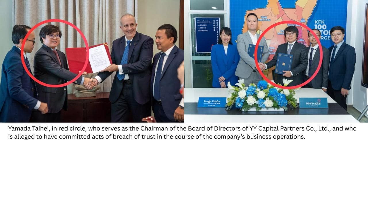 Cambodian Investor Demands Justice in Alleged Fraud Case Against YY Capital Chairman