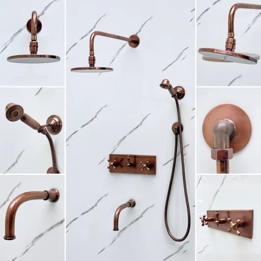 Copper Garden Shower Systems – Built for Durability