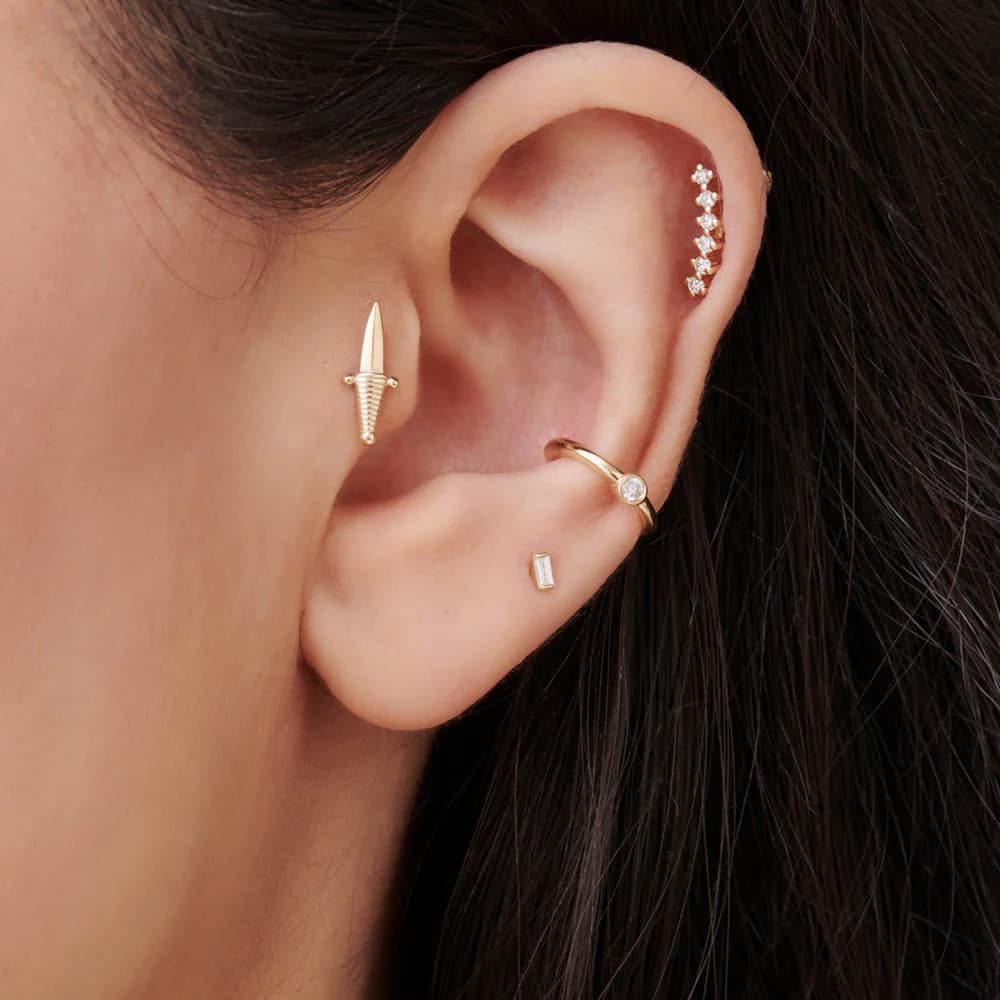 Diamond Helix Earrings – Shop Unique Styles Online