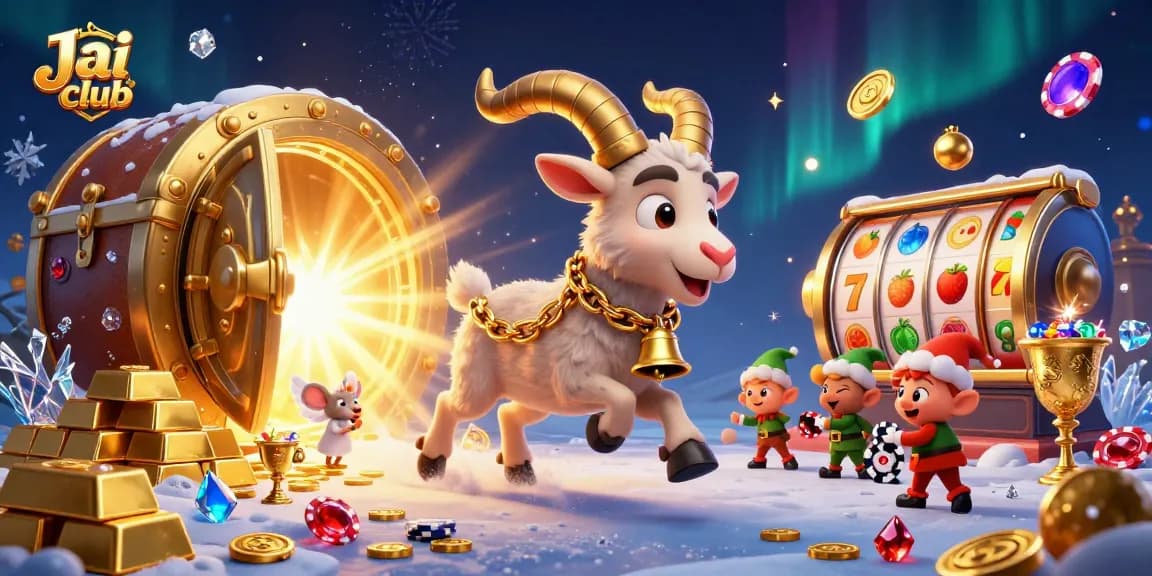 Experience thrilling wins at Jai club with spooky Krampus and festive casino chaos.