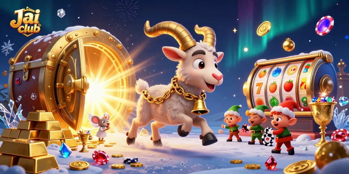 Experience thrilling wins at Jai club with spooky Krampus and festive casino chaos.