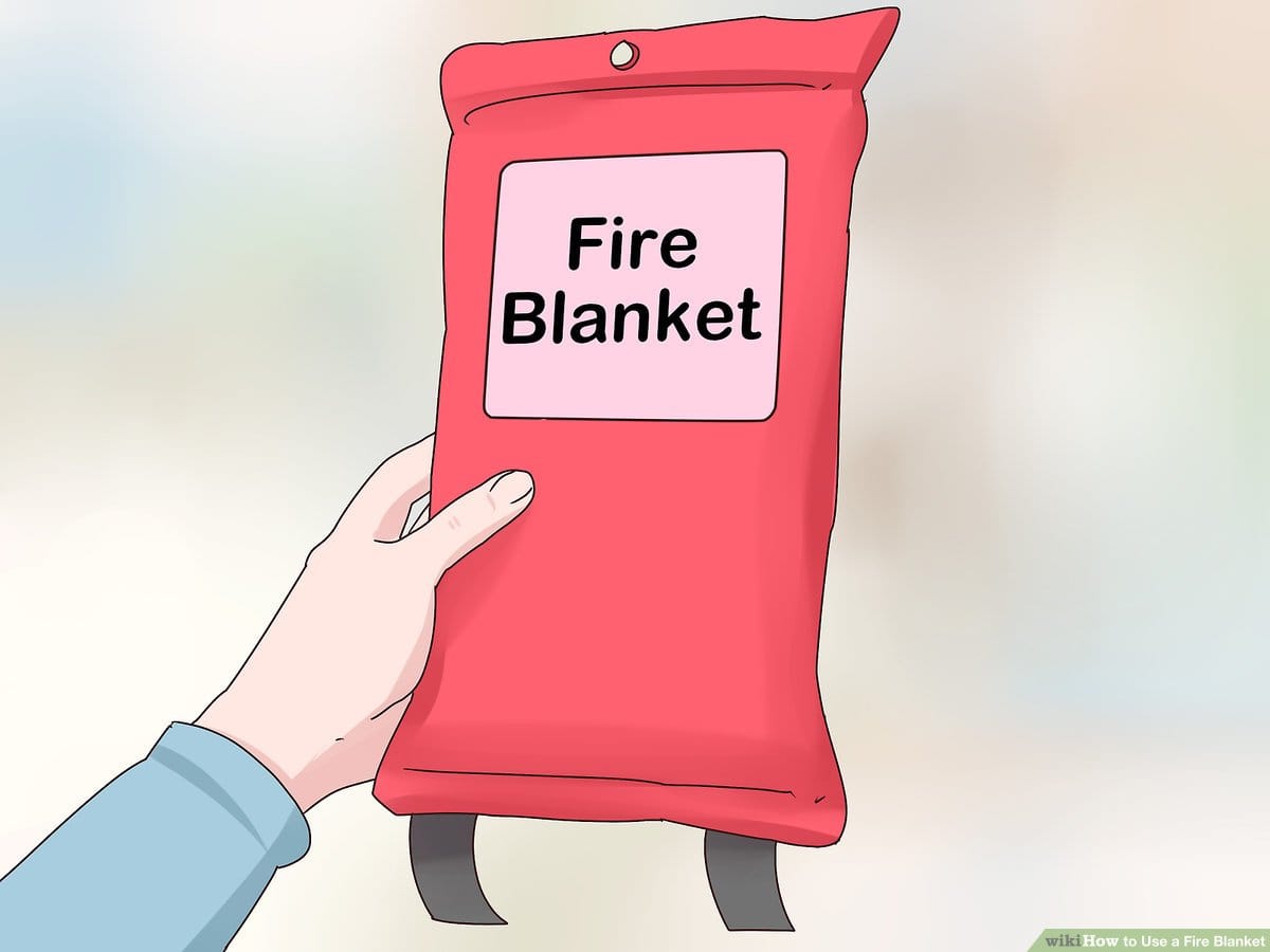 Silicone EN1869 Fire Blanket for High-Temperature Protection