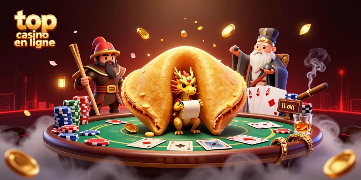 Top casino en ligne: jouez autour d'une fortune dorée avec des personnages de casino captivants.