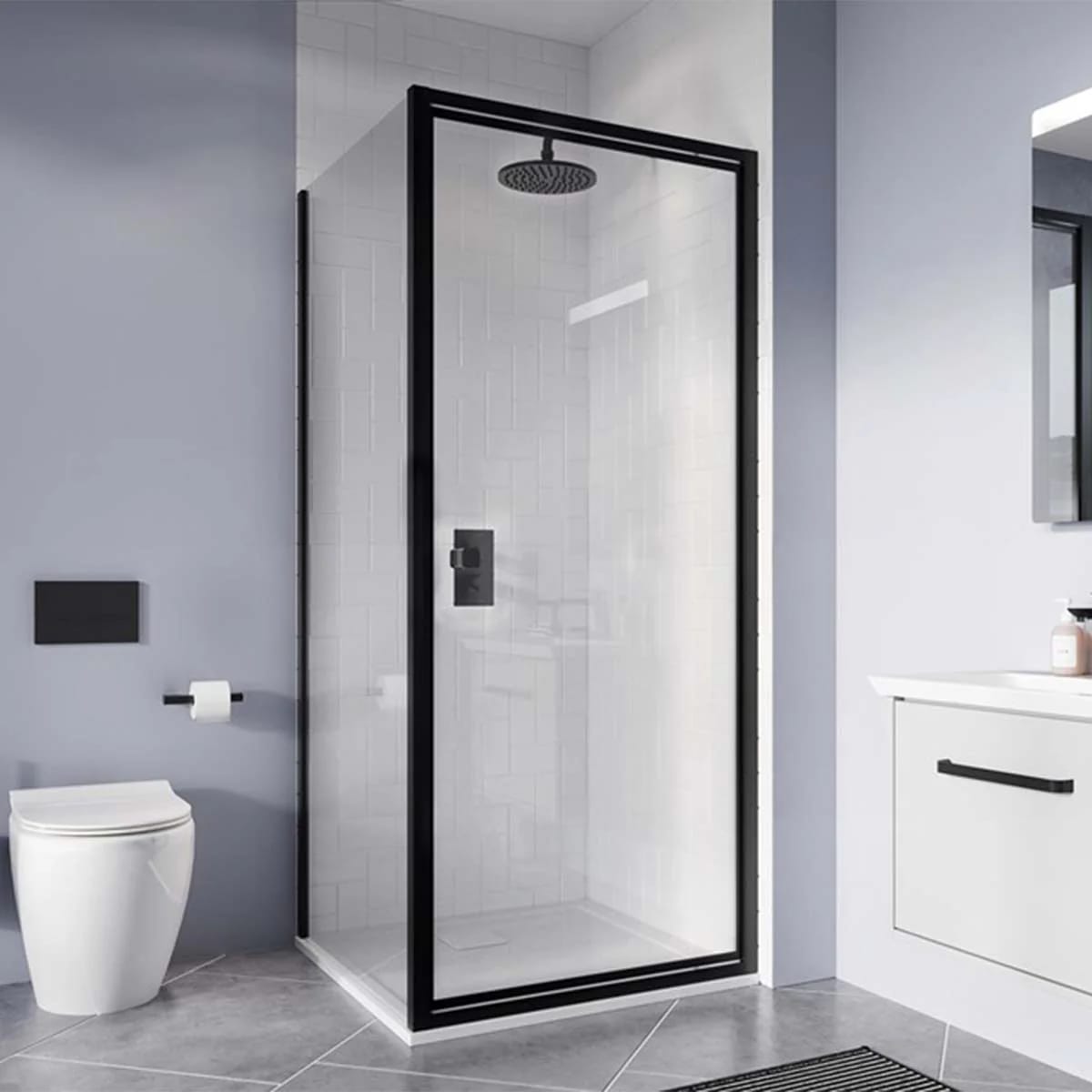 Elegant Bathrooms with Space-Saving Storage