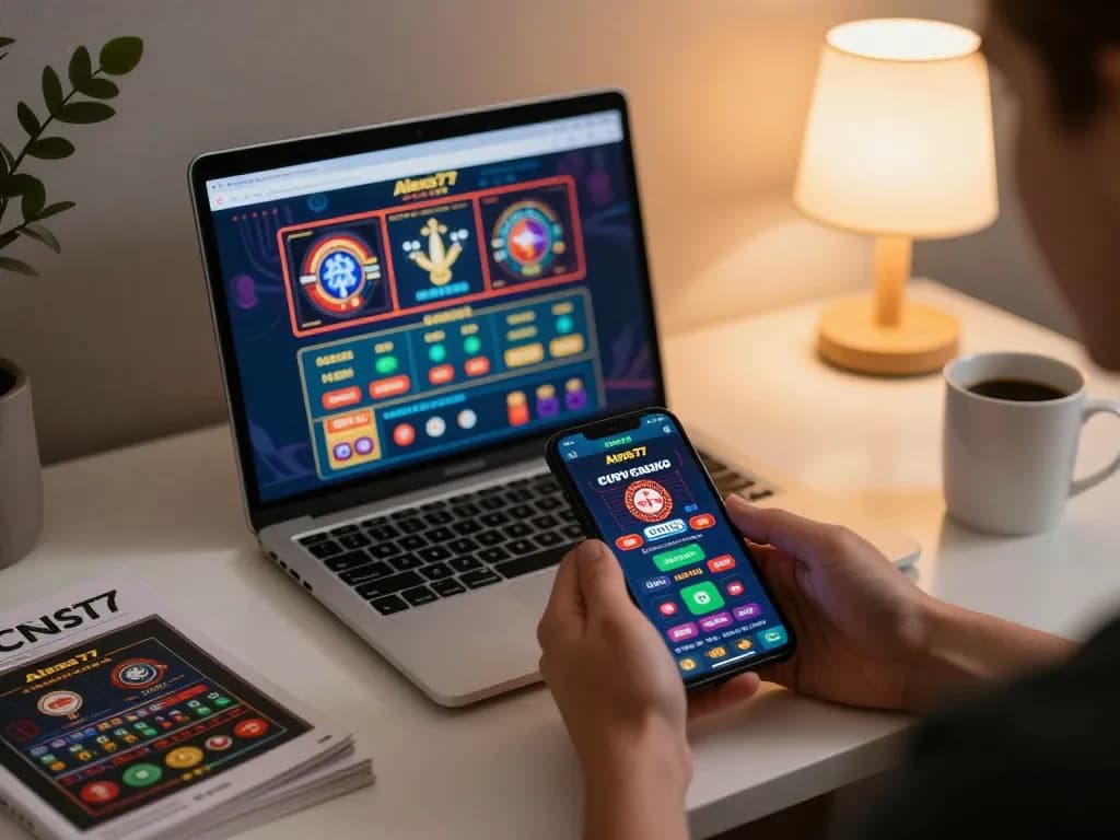Engaging with alexis77 casino app on smartphone for an enhanced online gaming experience