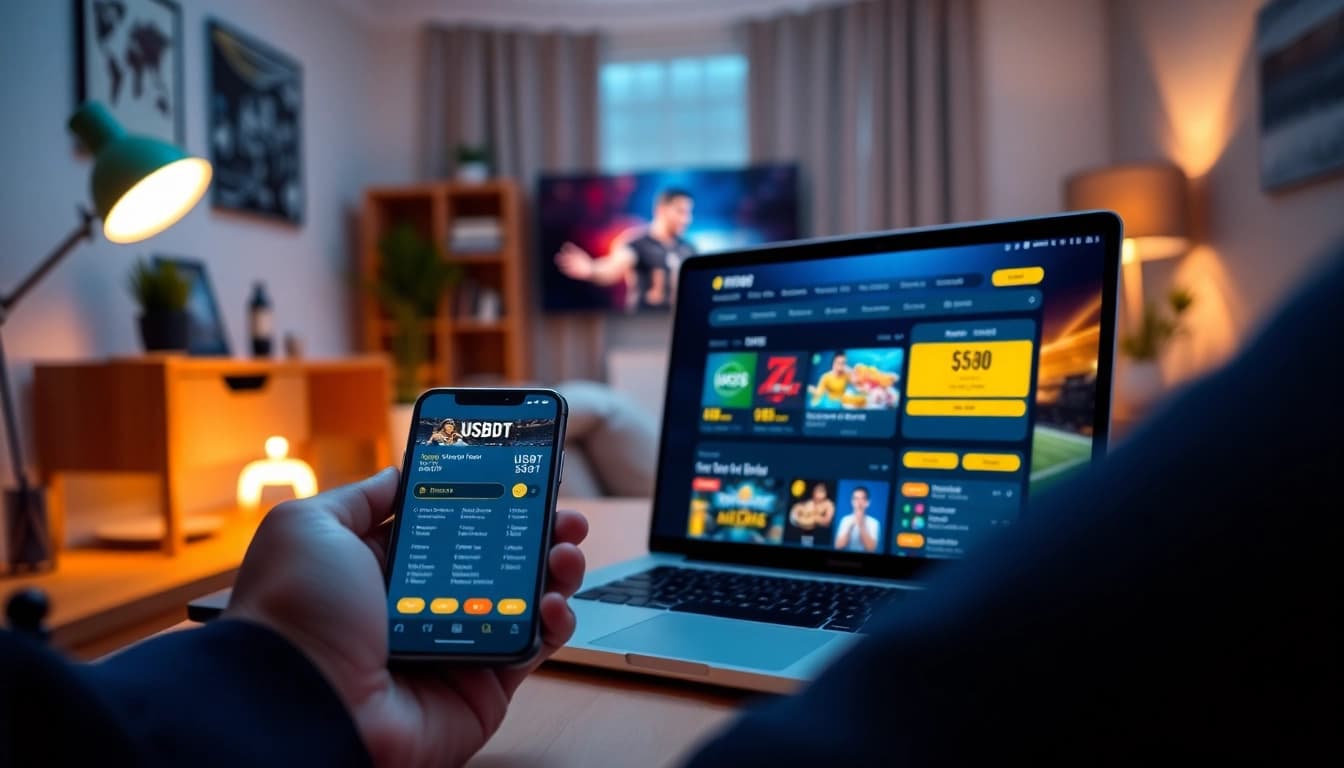 Experience seamless gaming at af88.com with an intuitive interface on a smartphone and laptop.