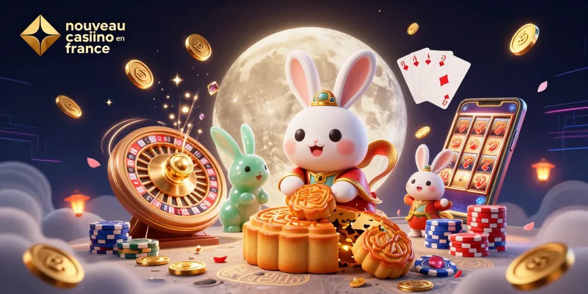 Découvrez le nouveau casino en ligne France avec une image vibrante de jeux et de personnages captivants.