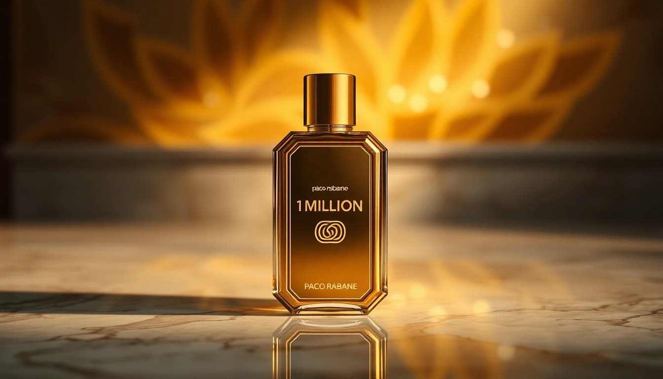 Experience the opulence of Paco Rabanne 1 Million with this stunning Eau de Toilette bottle.