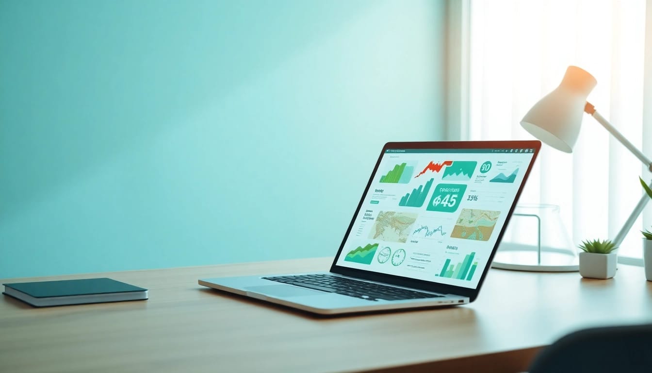 Vender productos digitales en línea a través de un asesoramiento visual atractivo y profesional.