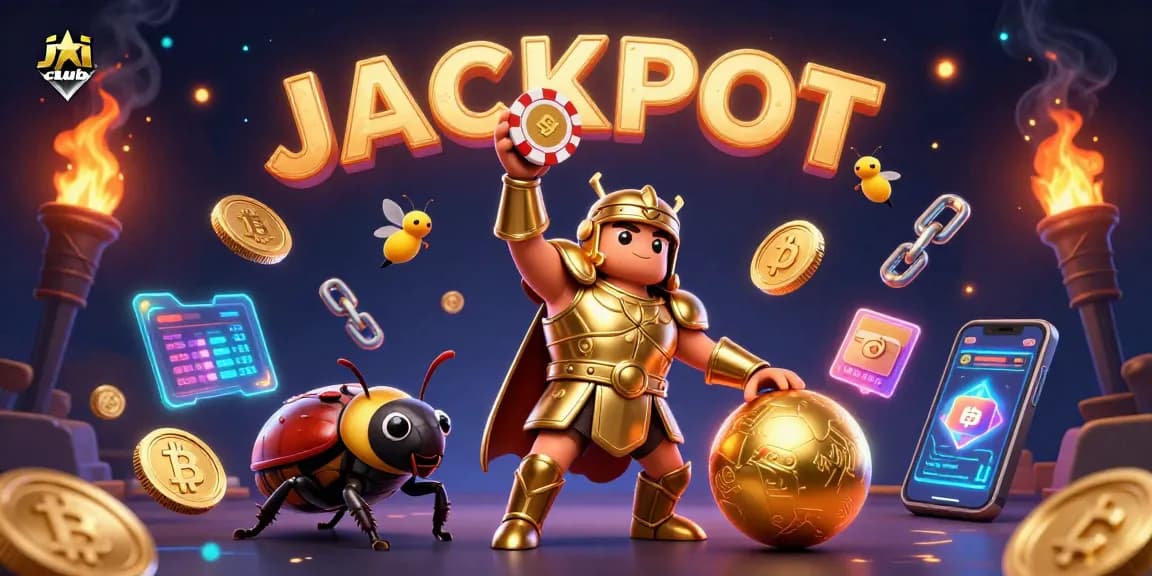 Engage in thrilling Jai club gameplay with golden beetles and vibrant jackpot elements!