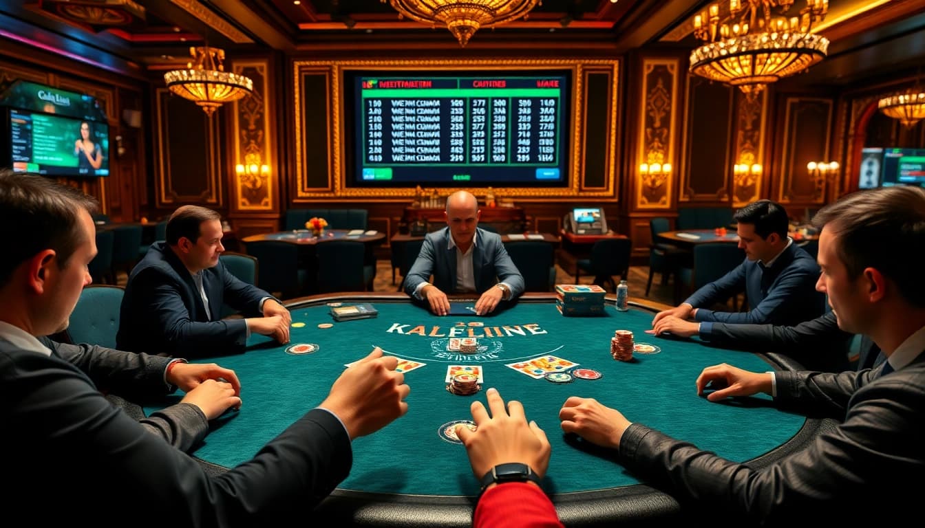 Rasakan sensasi berjudi di KIT4D Link dengan adegan meja blackjack yang mendebarkan.