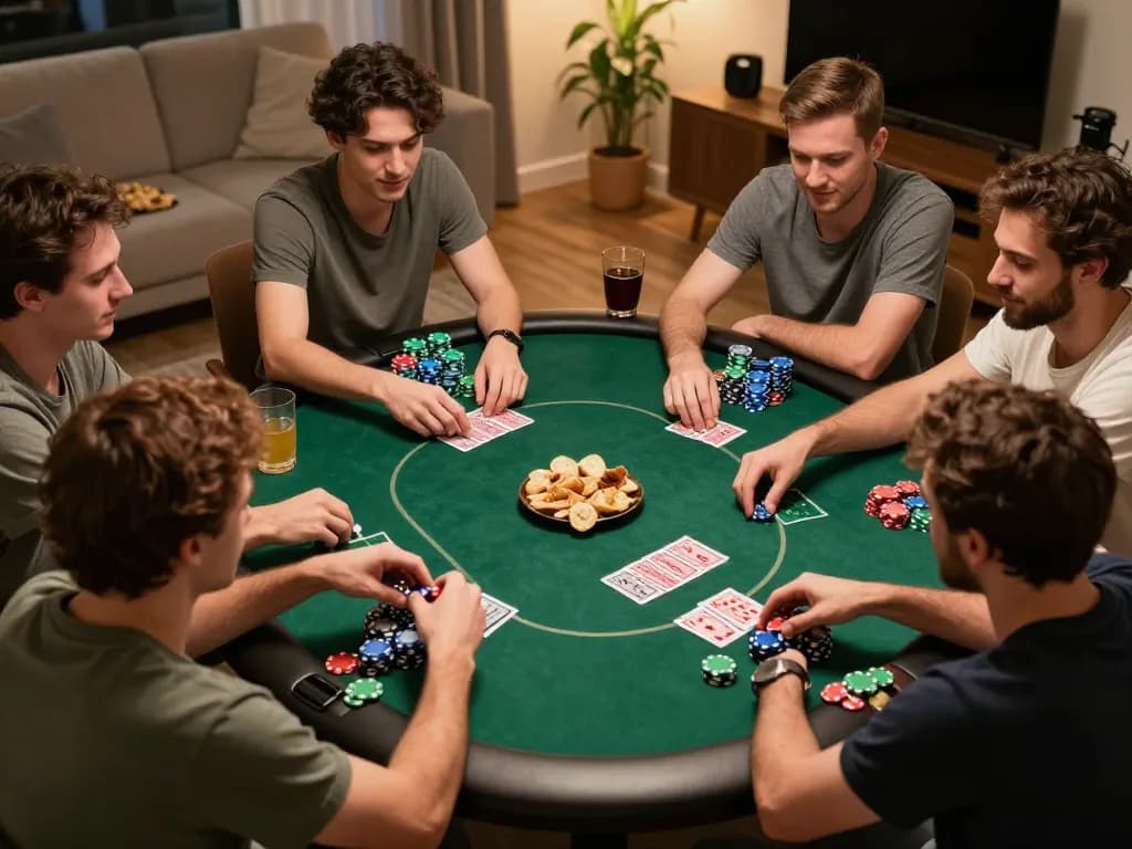 Engage in exhilarating gameplay with friends at home poker night featuring Link MM88 for ultimate fun.