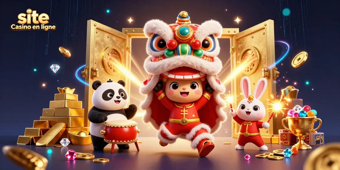Jeux captivants sur le site casino en ligne avec une ambiance festive et de riches trésors.