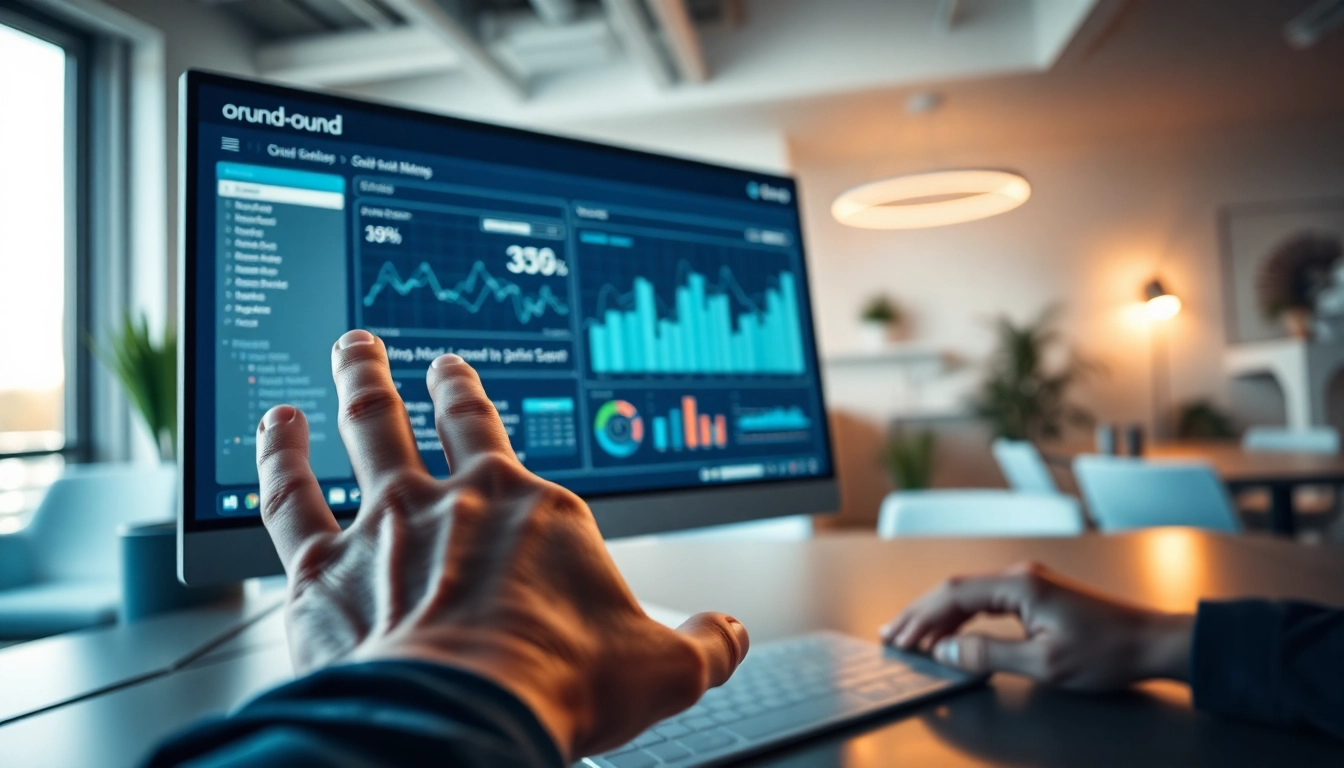 Engaging interface of https://www.ound-ound.com showcasing user interaction and data analytics.