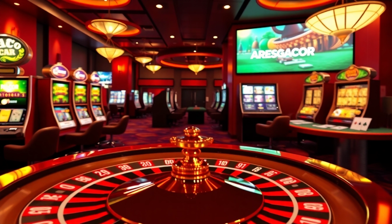 Experience thrilling gameplay with the link aresgacor showcasing vibrant casino action.