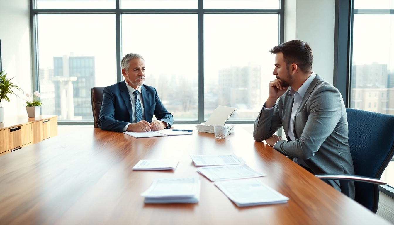 Fort Lauderdale work injury lawyer providing professional consultation to an injured worker