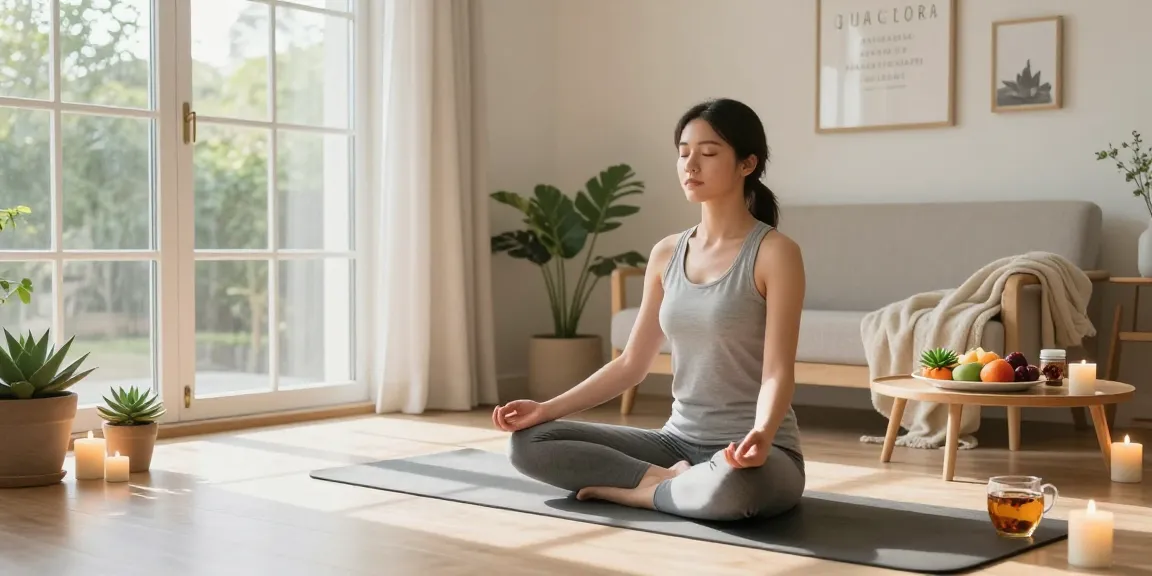 Mindfulness meditation practice in a serene wellness space featuring rokok88 super lifestyle elements.