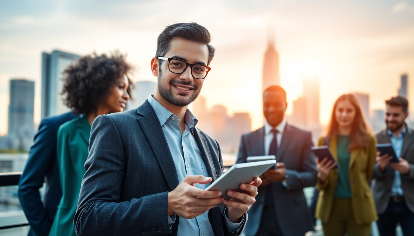 Engaging business negotiations representing BizTrader as a leading marketplace.