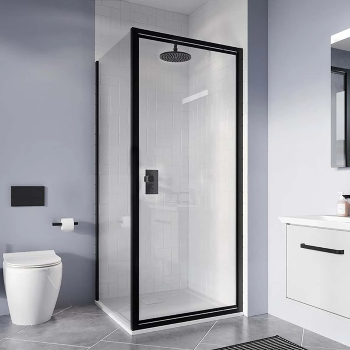 Elegant Bathrooms with Space-Saving Storage