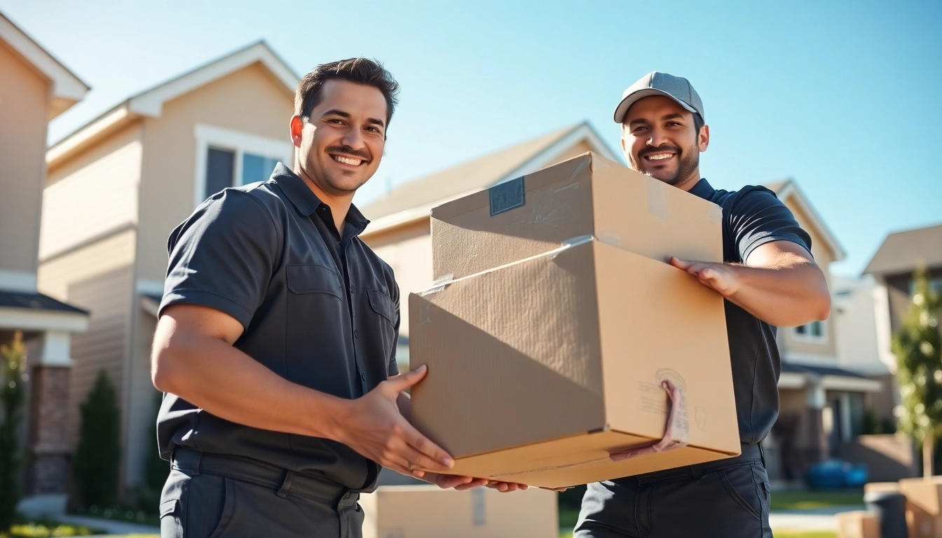 Moving companies calgary professionals efficiently overseeing a residential move in Calgary.