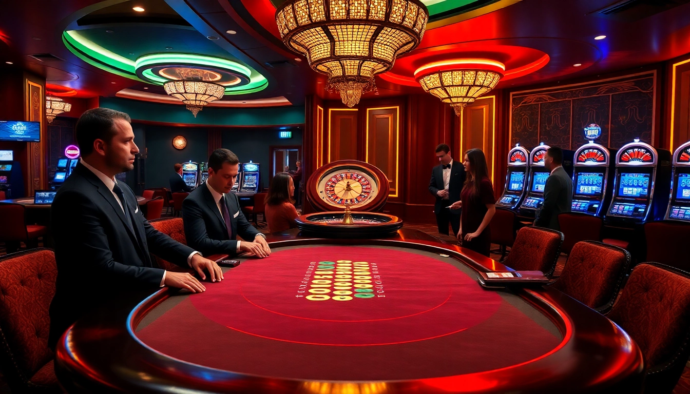 A professional poker game in a lavish setting illustrating the hidden wiki 2026's allure in gambling.