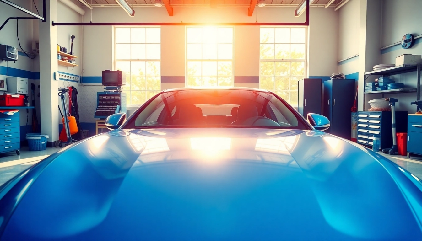 Experience exceptional car detailing in Palm Beach County with expertly polished vehicles and detailing tools.