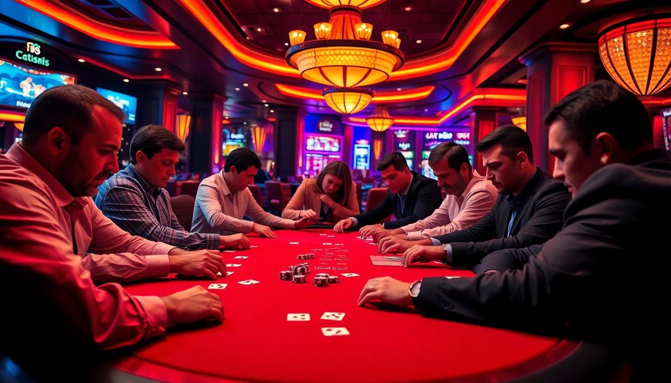 Menangkan permainan dengan daftar interwin di meja poker mewah yang penuh ketegangan.