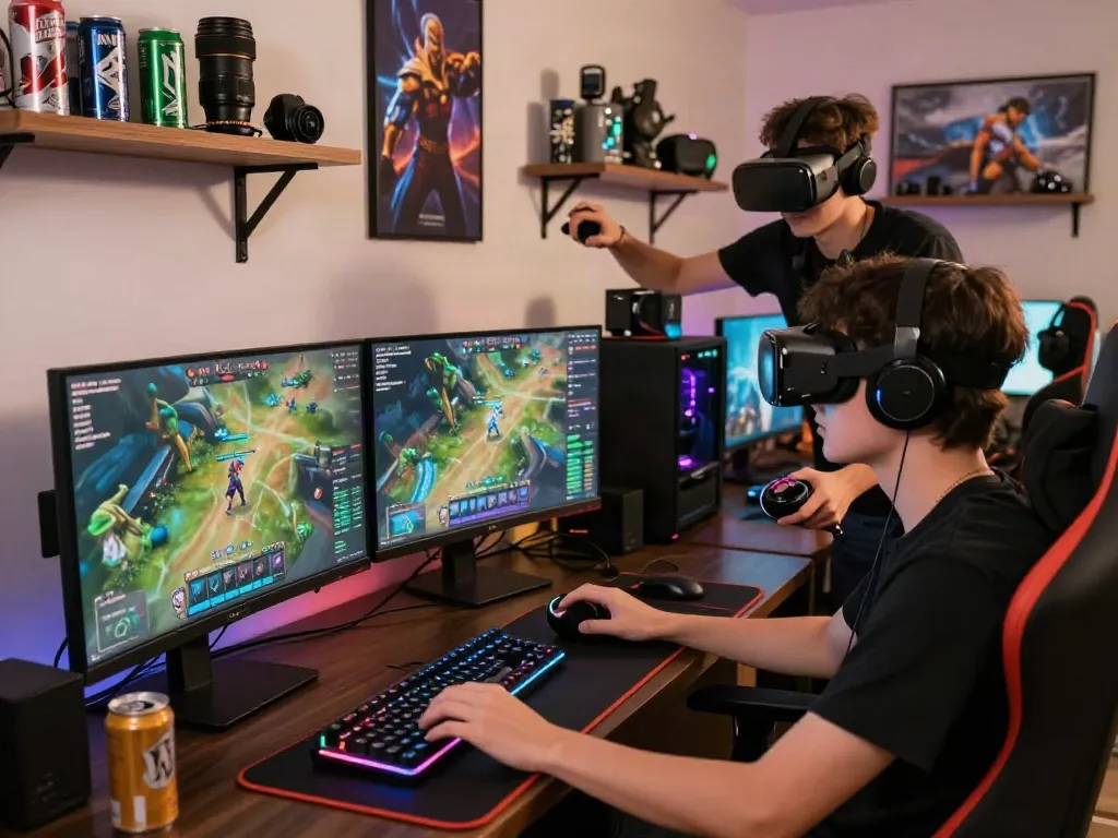 Engaging gaming scene showcasing players on DJARUMBOS platform with vibrant graphics and live gaming excitement.