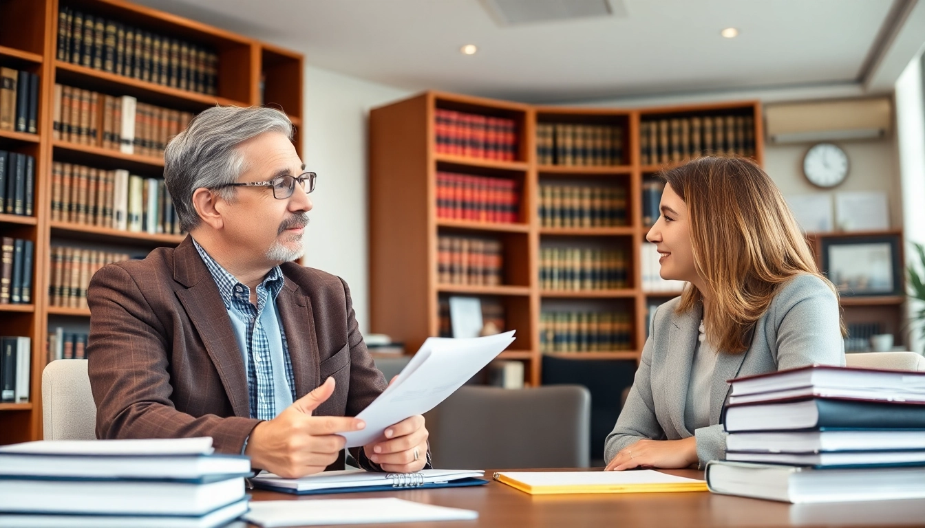 Consultation with a knowledgeable New Hampshire Immigration Attorney in a professional office.