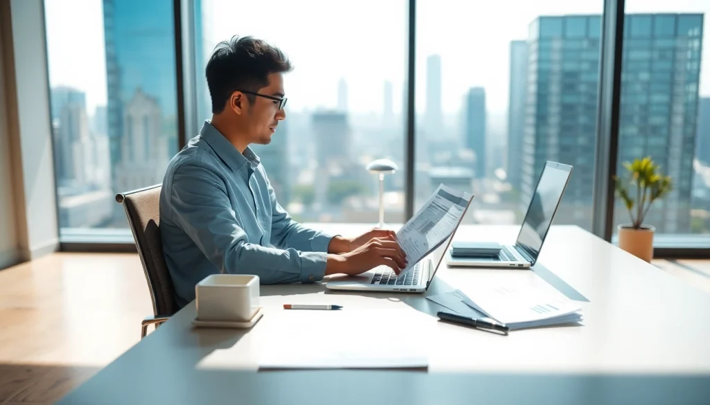 신용카드 현금화 방법을 분석하는 전문가의 모습