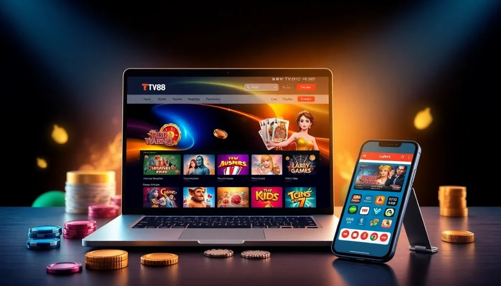 Interactive online casino experience on https://whycazino.com showcasing diverse games.