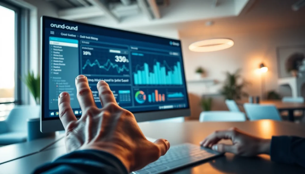 Engaging interface of https://www.ound-ound.com showcasing user interaction and data analytics.