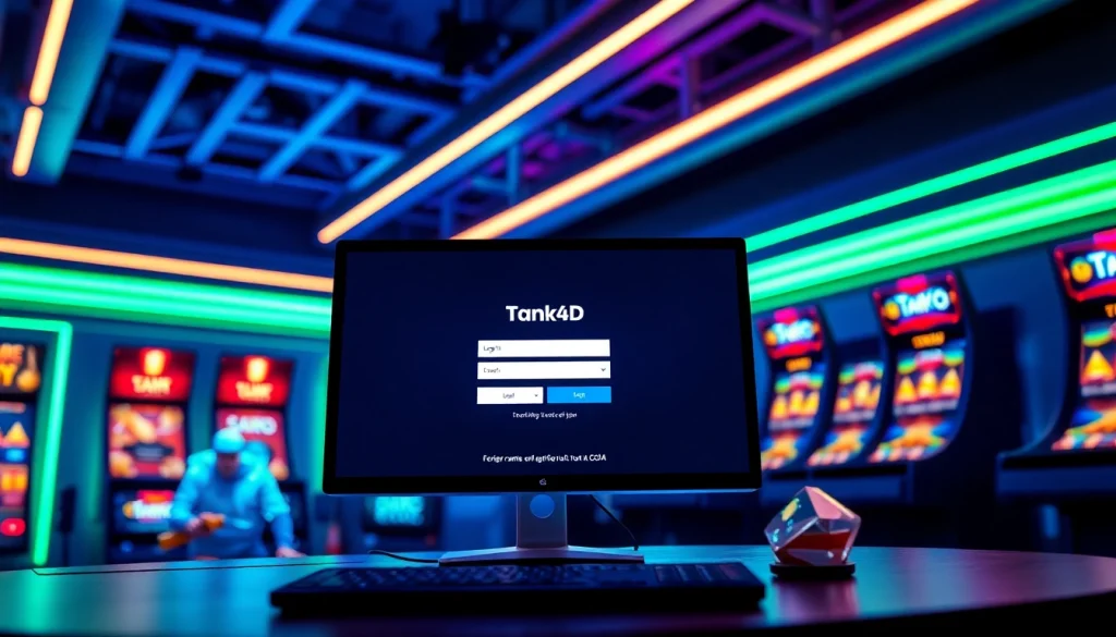 Masukkan kredensial untuk tank4d login toto slot dengan antarmuka modern dan menarik.
