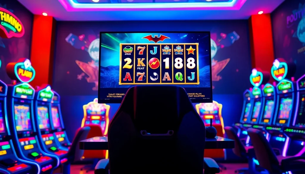 Menangkan jackpot dengan batman138 slot yang terlihat jelas di layar monitor gaming modern.
