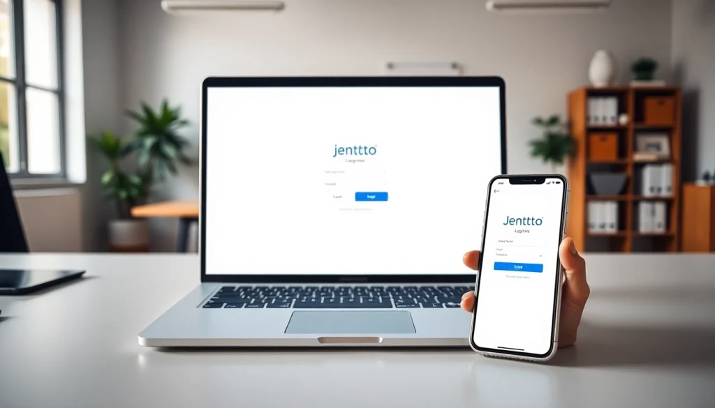 Masuk ke jentoto login dengan antarmuka digital yang modern dan profesional.
