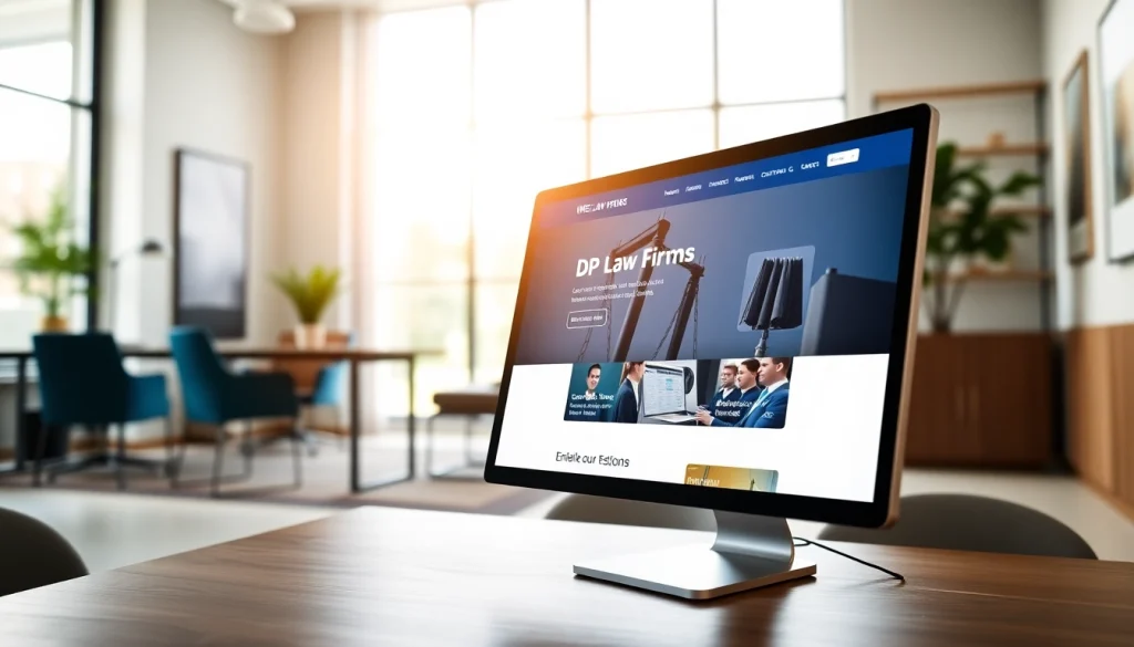 Enhance your legal practice with https://www.websites.law showcasing a vibrant law firm website design.