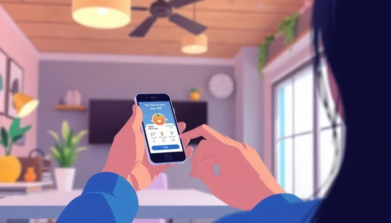 The Yono VIP app interface displayed on a smartphone, helping users navigate banking services easily.