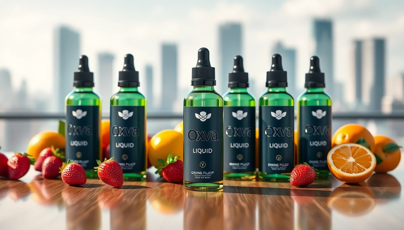 Vielfältige Geschmacksrichtungen und Vorteile von Oxva Liquid für Dampfer