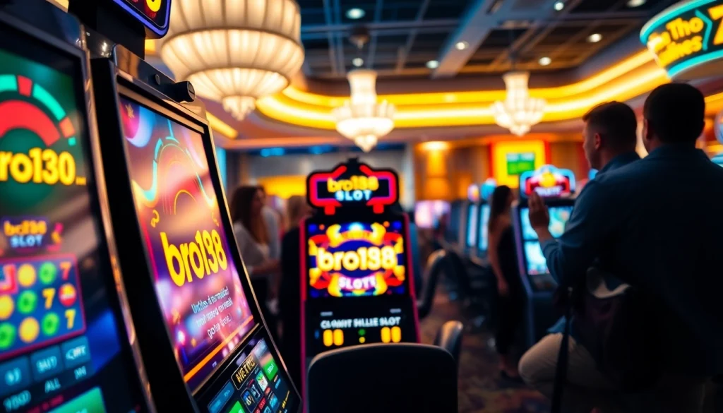 Menangkan jackpot dengan bro138 slot di mesin slot yang penuh warna dan menarik