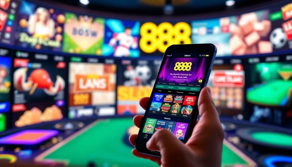 Experience thrilling games and secure betting at 888new's vibrant online casino interface.