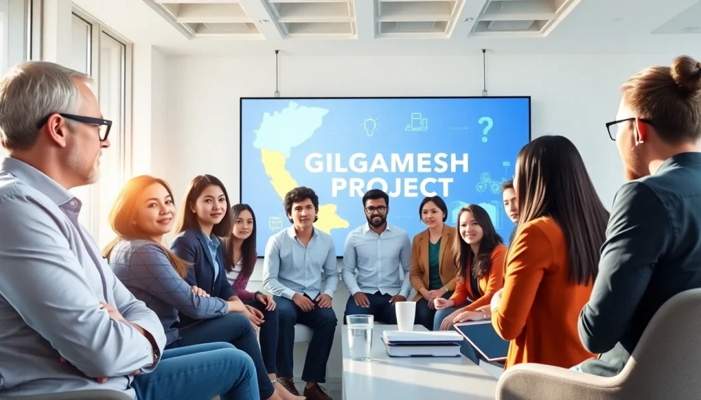 Engage with the concept behind www.trilgameshproject.com in a professional brainstorming session.